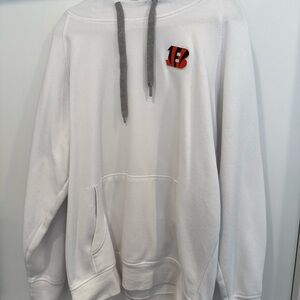 White Bengals Hoodie